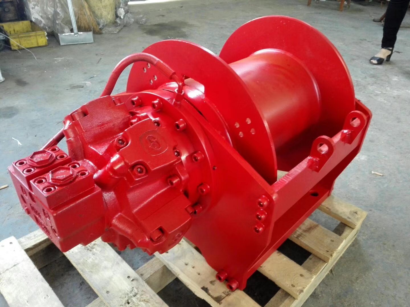 Boat Anchor Winch 80kn Hydraulic Combined Anchor Winch