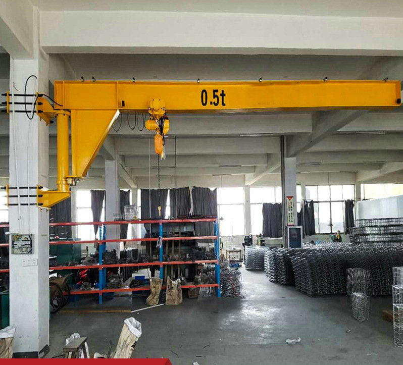 Bz 5t Pillar Mounted Jib Crane with 360 Degree Slewing