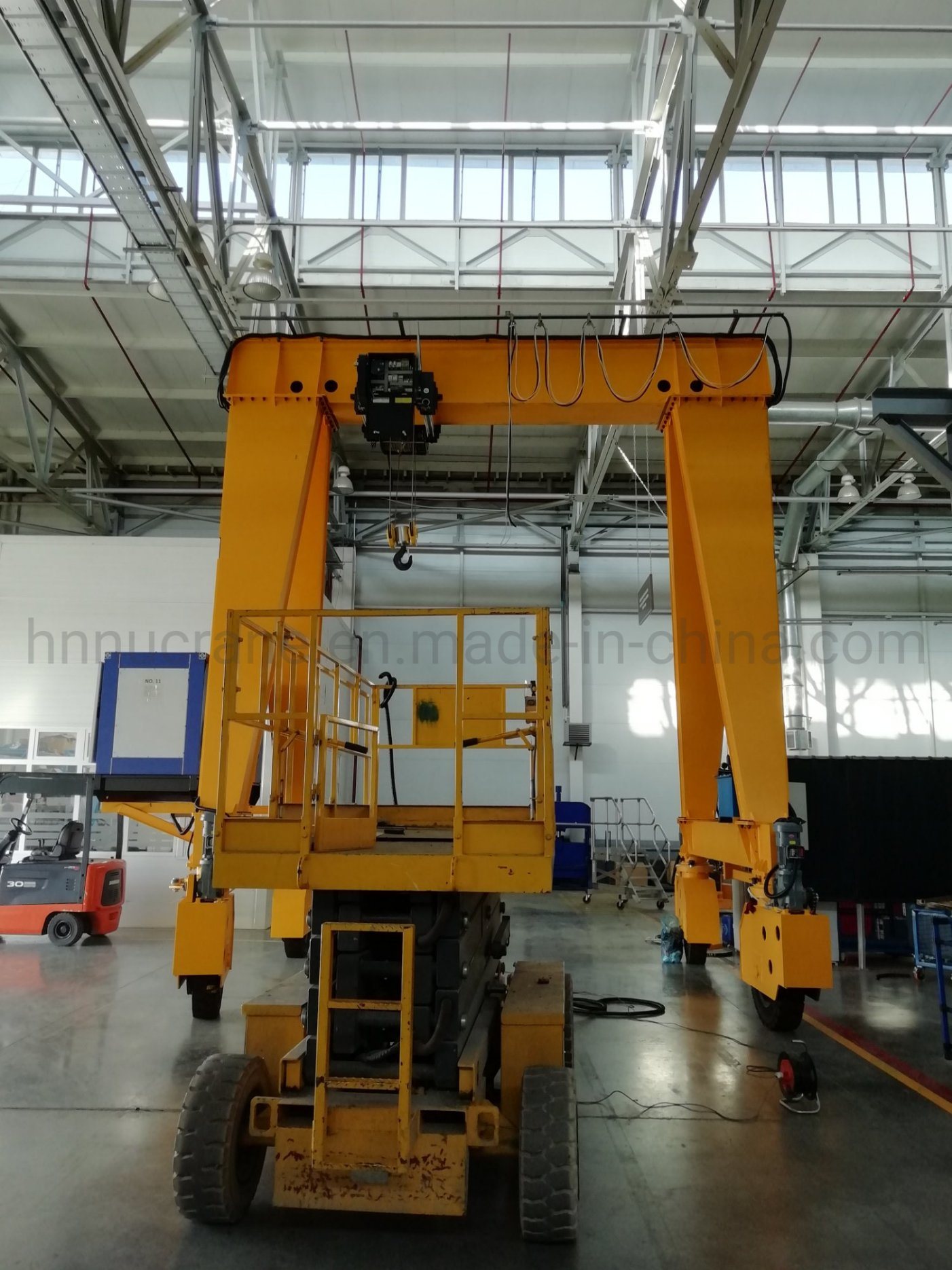 Ce Certified Smart Control System Motor Driven Workshop Gantry Crane