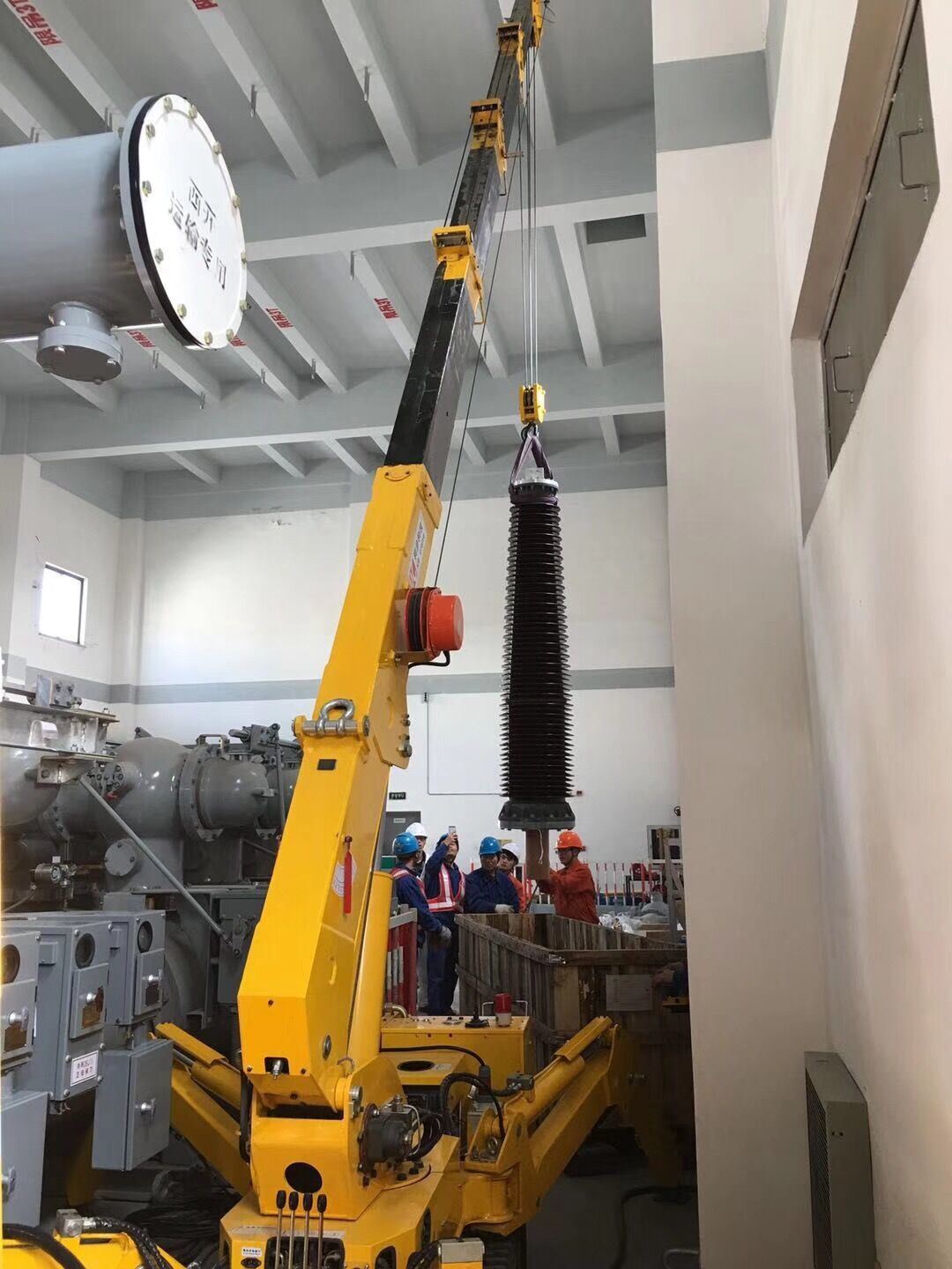 China Brand Official Manufacturer Small Crawler Mobile Spider Crane with Ce