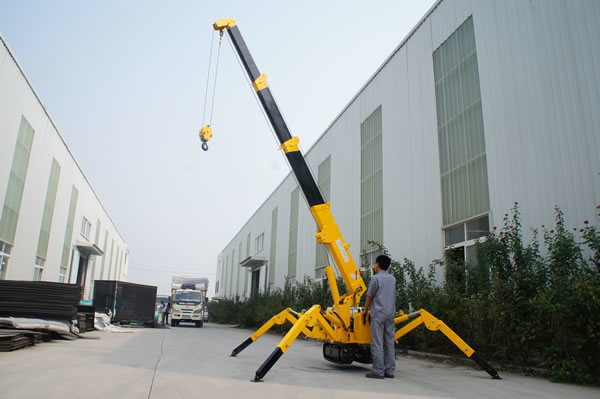 China Famous Brand Neb Mini Spider Crane Manufacturer with Ce Certificate