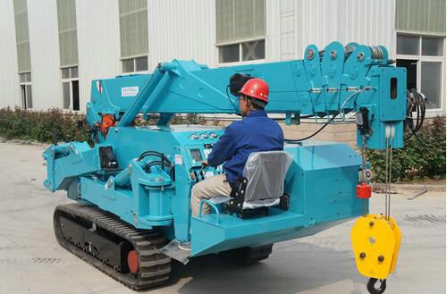 China Official Manufacturer Small Spider Mobile Mini Crawler Crane with Ce and ISO Certificate