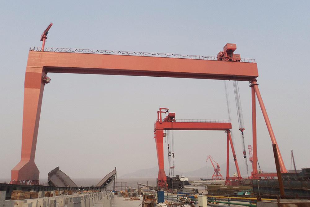 China Single Girder Industrial Gantry Crane Lifts Equipment