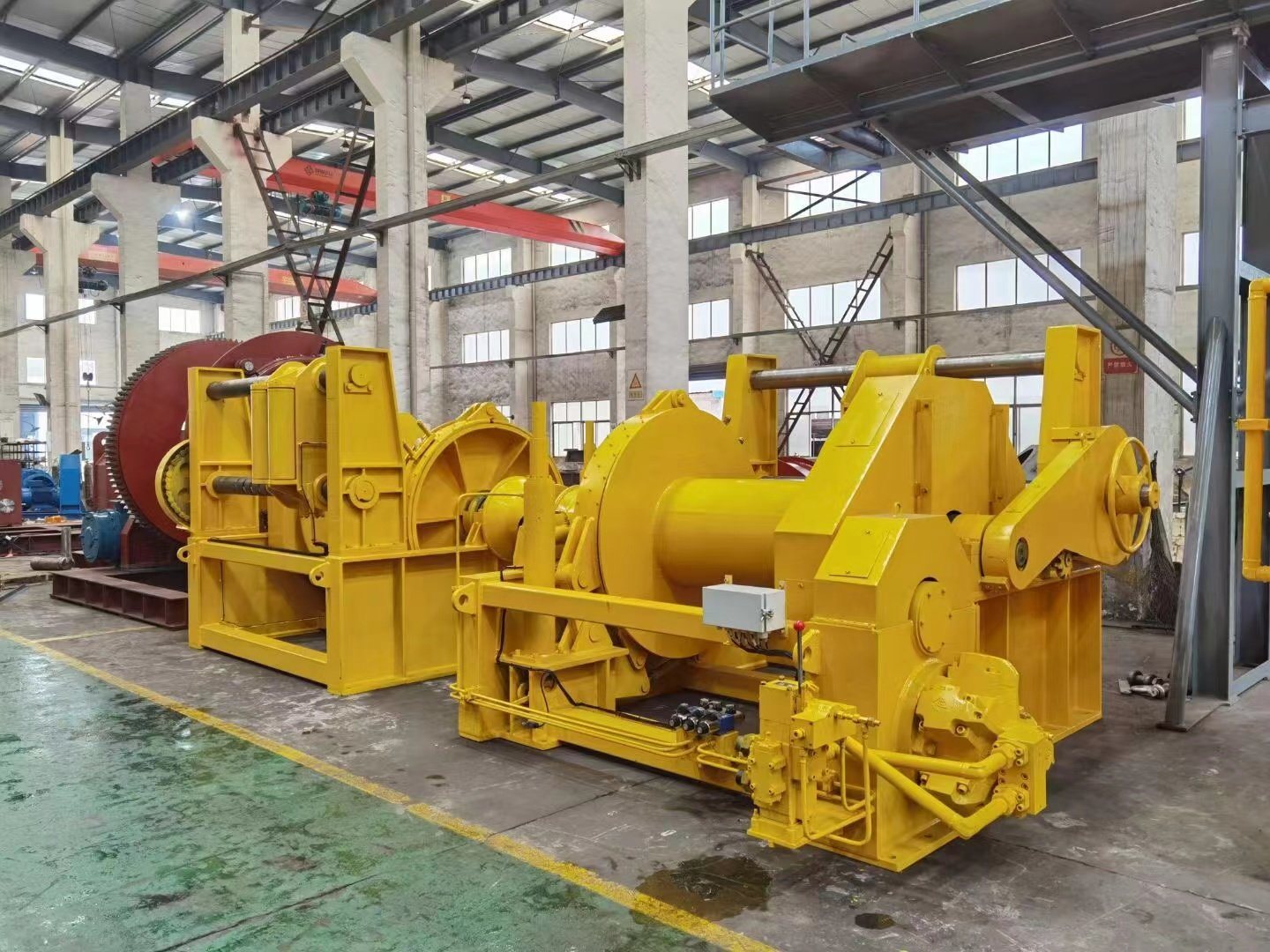 China Winch Manufacture Commercial Boat Anchor Winch Hydraulic Winch 30 Ton