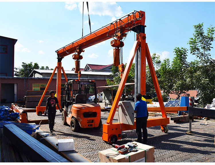 Container Lifting Equipment Fixed Crane Factory 2t