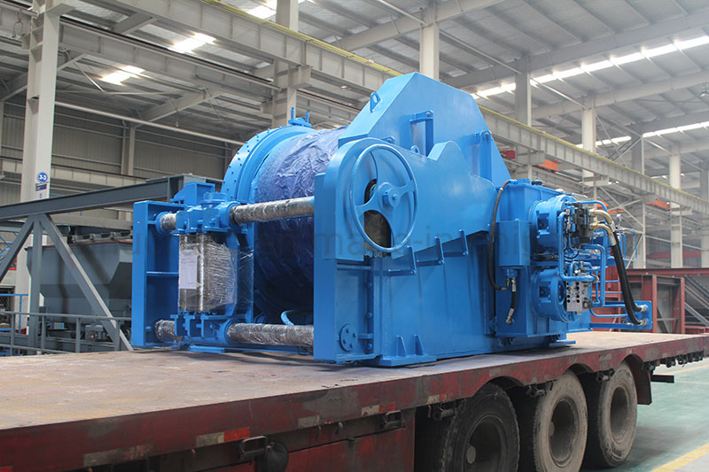 Customized 8ton Built-Motor Hydraulic Winch with High Speed