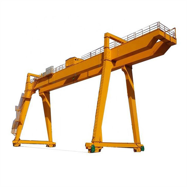 Customized Mg Type Double Beam Gantry Crane 60 Ton 100 Ton 150 Ton with Rail
