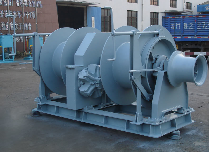 Double Drum Hydraulic Friction Winch OEM Professional Manufacturer