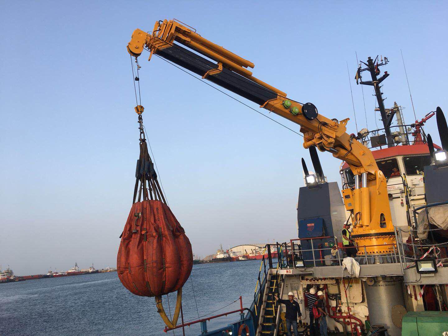
                Electric Telescopic Boom Crane Deck Crane with CCS CE Certificate
            