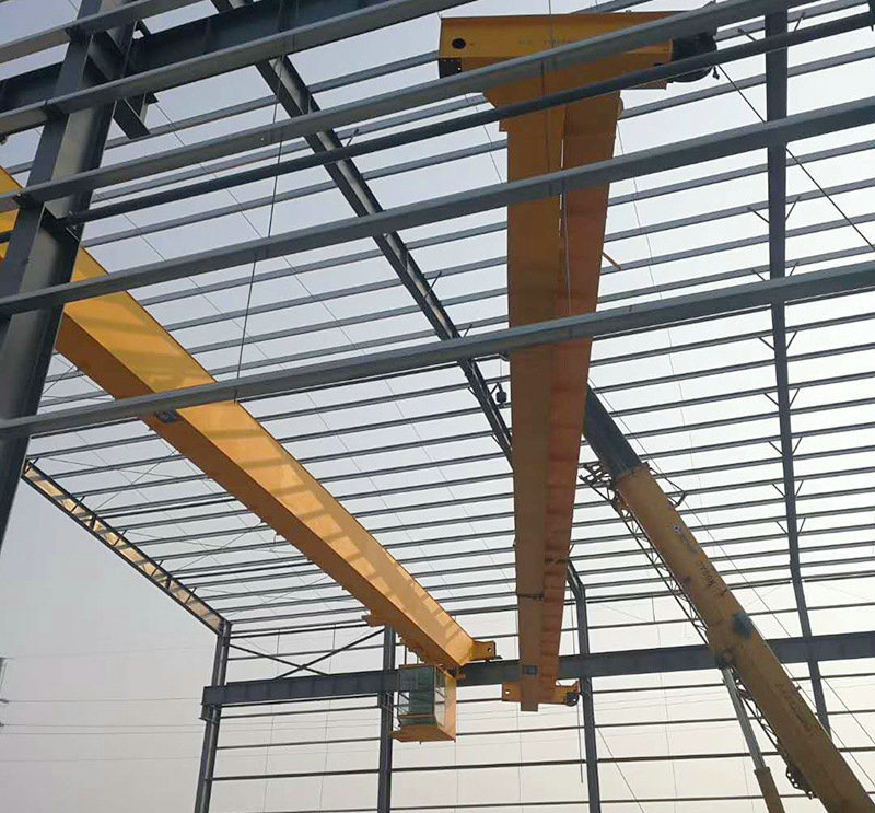 
                Europa Standard Single Overhead Crane-Single viga Beam margen bajo techo eléctrico viaja grúa puente para la venta
            