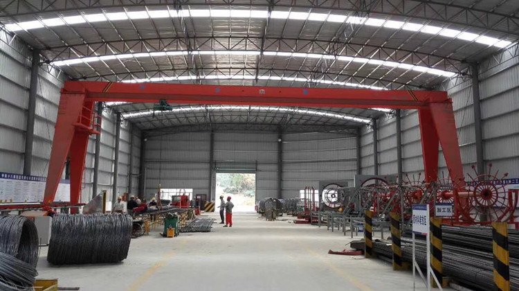Factory Direct Sale Top Quality Mh Type Electric Single Girder Outdoors Gantry Crane Single Girder Gantry Crane with Electric Hoist