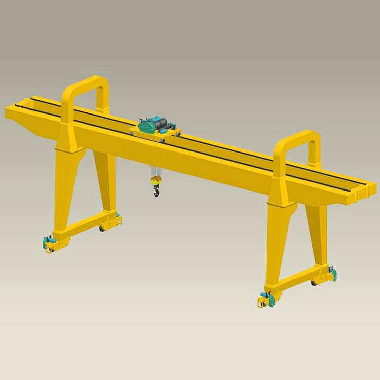 Factory Price 10 Ton 15 Ton 20 Ton Wheel Railway Double Girder Traveling Gantry Crane