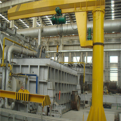 Fixed Column Slewing Electric Rotate 2 Ton Jib Crane