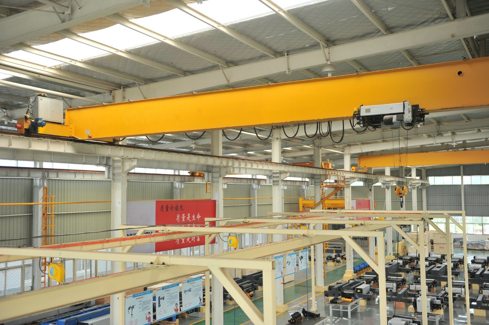 Flexible Beam Crane System Light Duty Suspension Overhead Crane