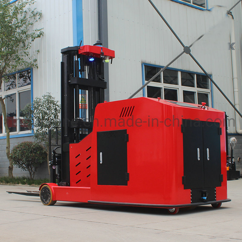 Flexible and Convenient Electric Three Way Stacker Forklift 10 Meters Lift Vna Forklift