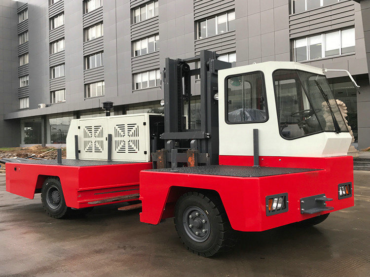 China 
                Vorkheftruck 7 ton LPG benzinemotor vorkheftruck CNG vorkheftruck met Dual Voorbanden
             leverancier