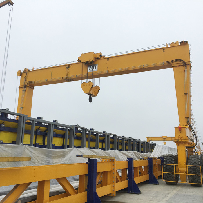 Gantry Crane Lift 30 Ton Instrument/Hydraulic Gantry Crane 30ton/Hydraulic Rubber Gantry Crane