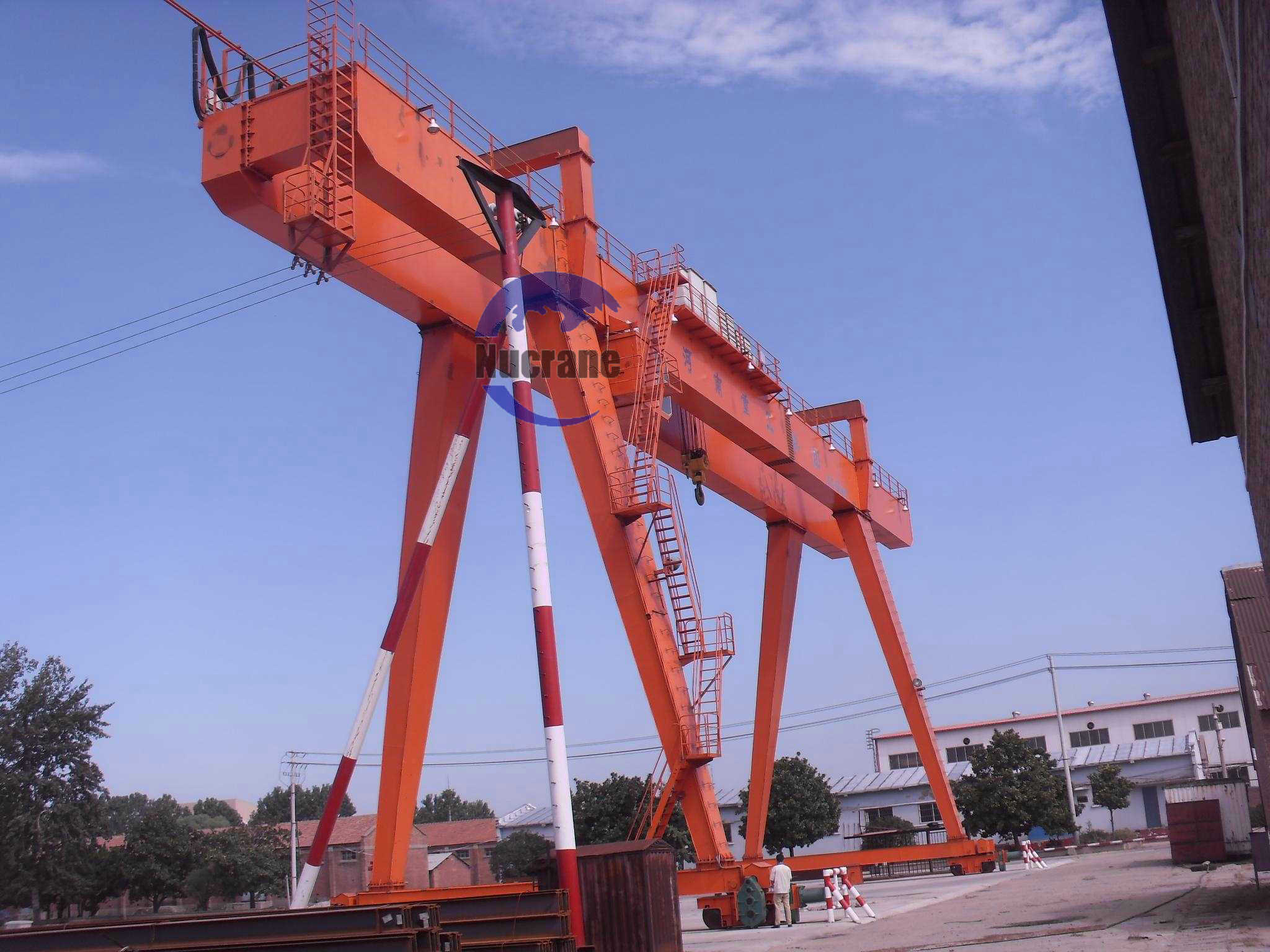 Heavy Duty 50 Ton Gantry Crane Double Girder Gantry Crane Drum Cable Used Gantry Crane for Sale