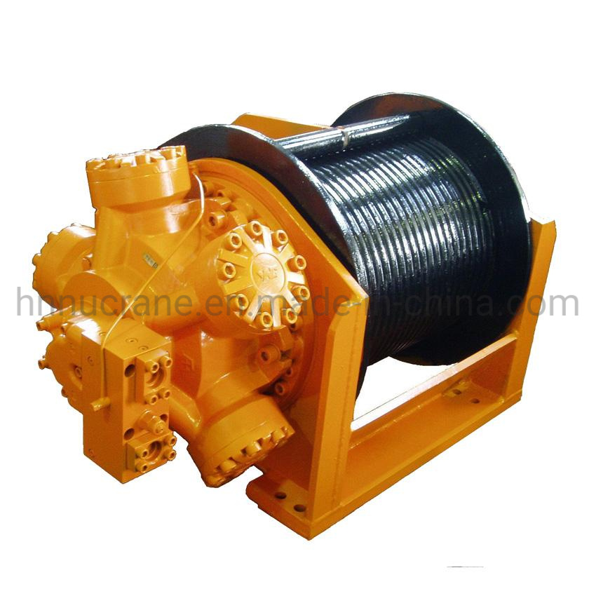 Heavy Load Ship Hydraulic Double Drum Hydraulic Marine Winches Support Customization