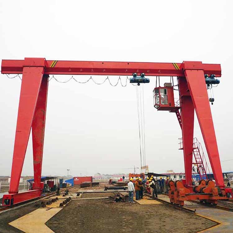 High Performance L Model Electric Mobile Single Girder Frame Gantry Crane for Long Materials