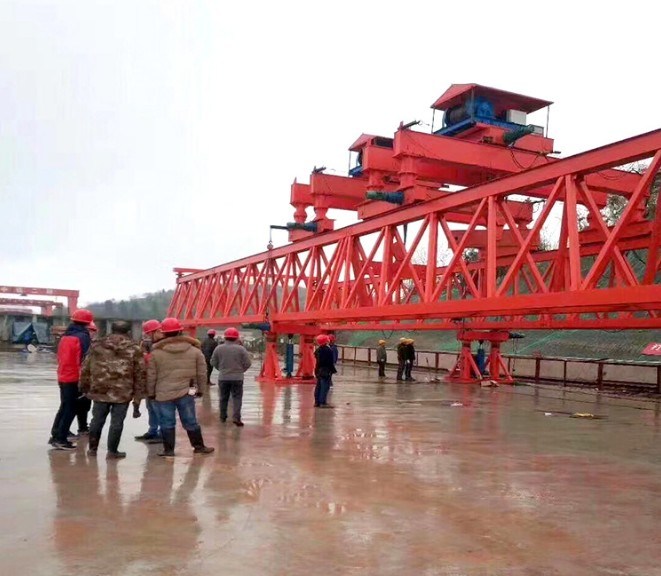 High Quality 300t Bridge Bridge Launcher Hydraulic Bridge Girder Launcher