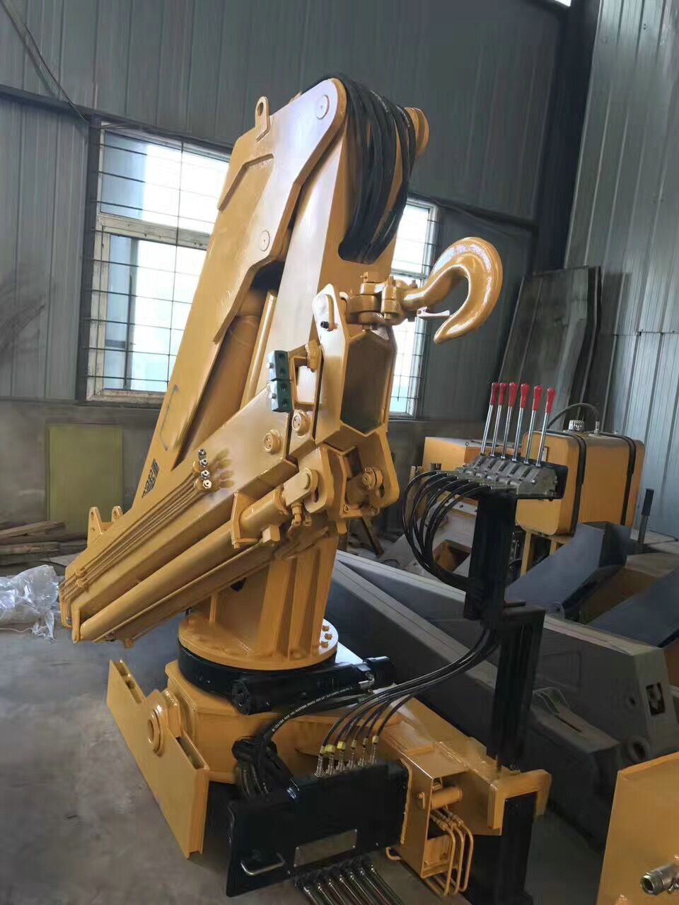 Hot Sale Marine Telescopic Bomm Ship Deck Crane