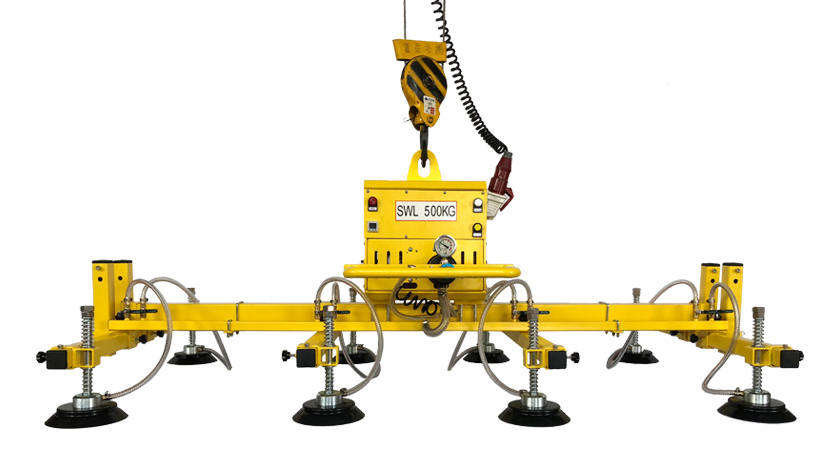 Manual Glass Lifting Crane Glass Cup Lifting Glass Vacuum Lifter for 600kg 800kg Capacity