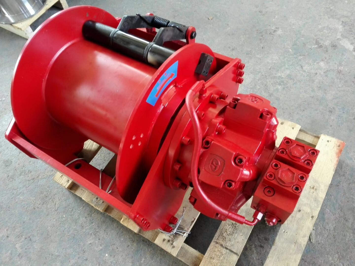 Manufacturer 50 Ton Hydraulic Winch Power Cable Pulling Winch