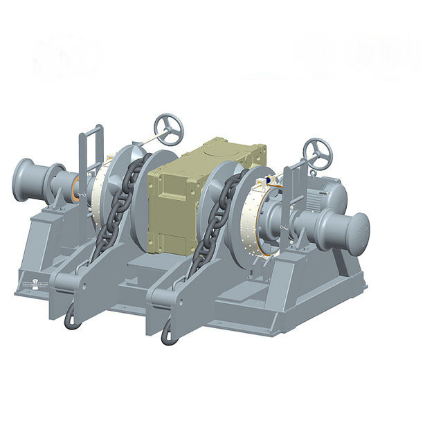 
                Marine ancre hydraulique combiné Windlass/treuils d′amarrage pour les Terrasses de la machine
            