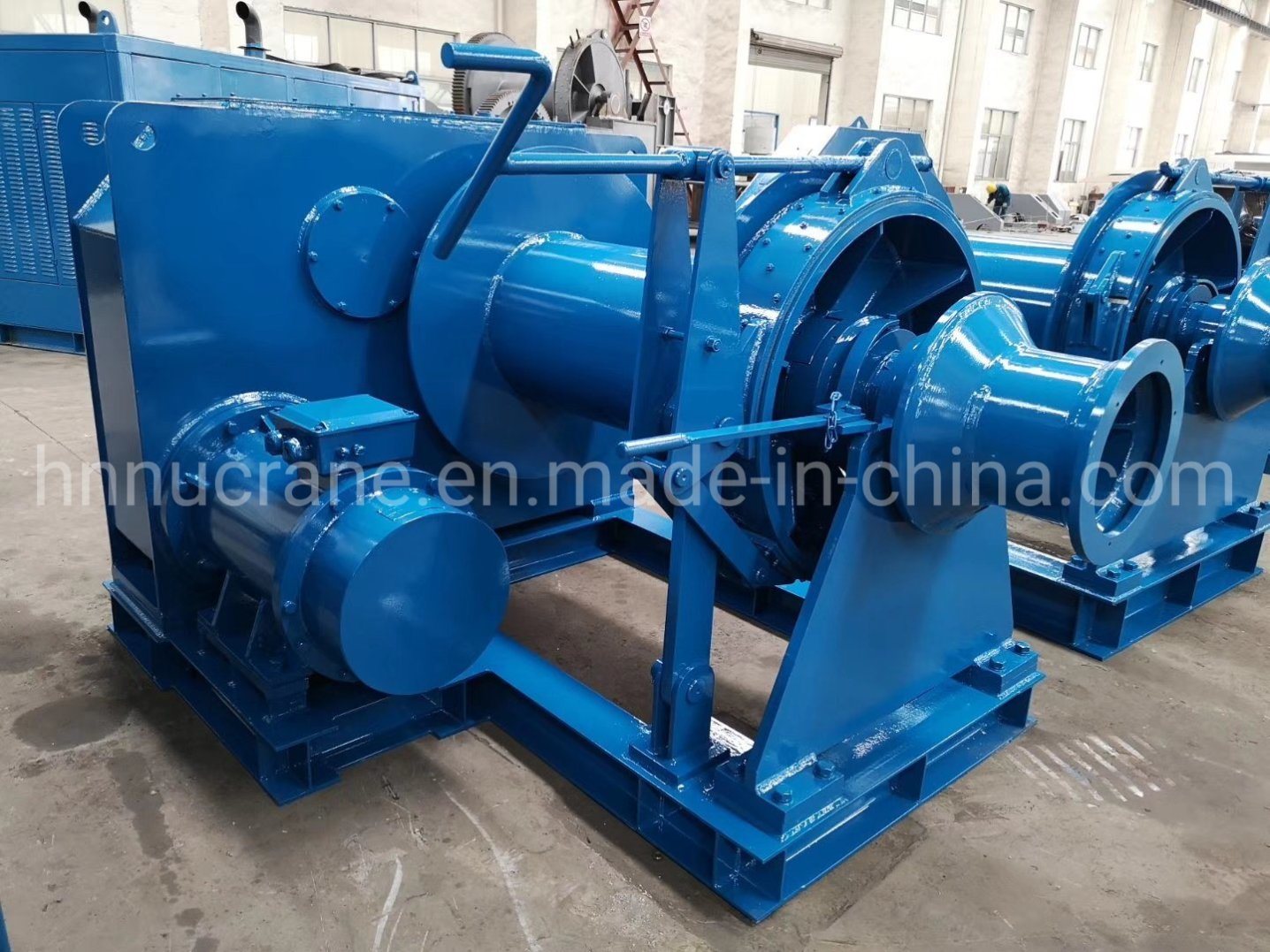 Marine Heavy Duty Mechanical Winch Use on Ship