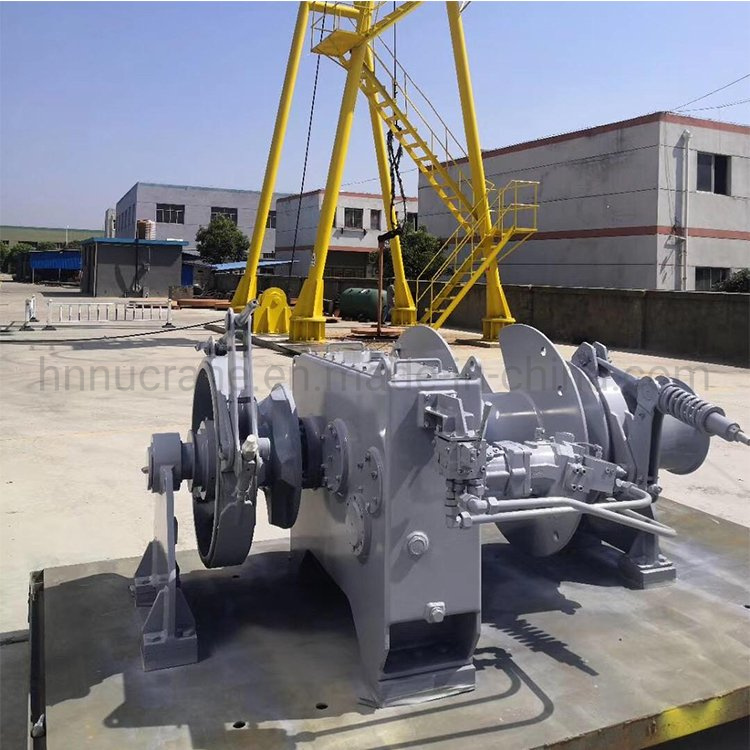 Marine Hydraulic Double Drum Mooring Winch