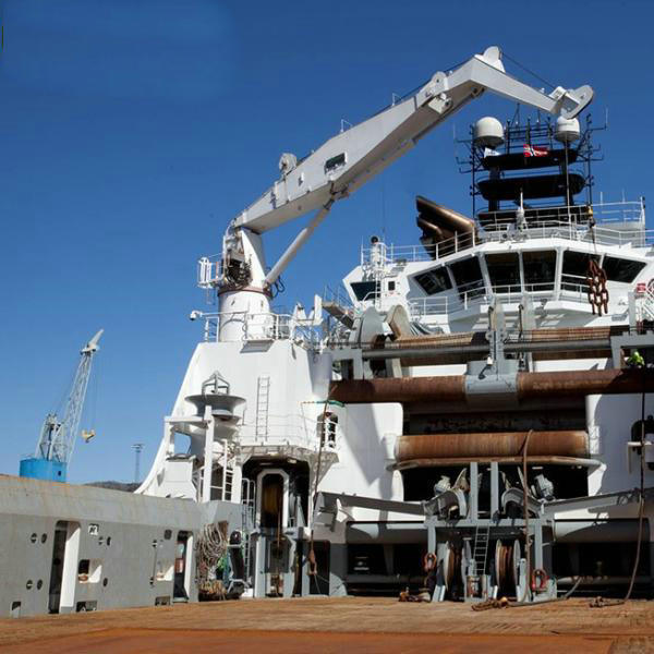China 
                Marine Stiff Boom Crane Hydraulic Marine Deck Crane
             supplier
