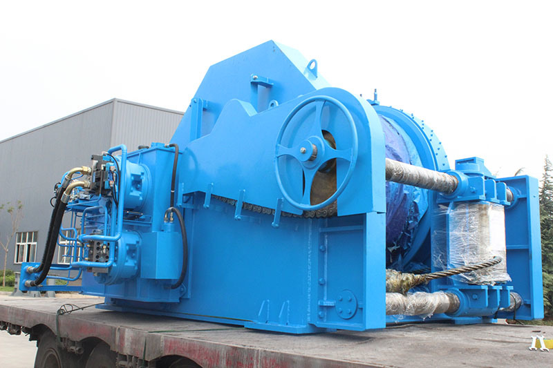 Marine Vessel Hydraulic Power Industry Anchor Horizontal Mooring Winch Capstan