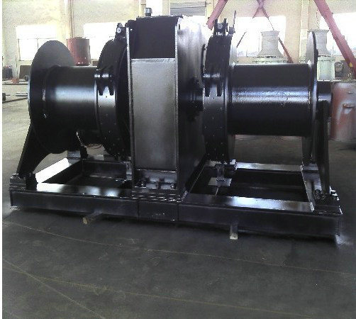 China 
                Marine la deformación de la cabeza de anclaje Windlass hidráulico
             proveedor