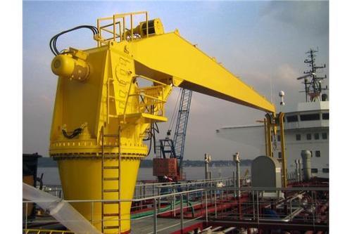 Max Lifting Capacity 5 Tons Telescopic Boom Marine Crane for Sale