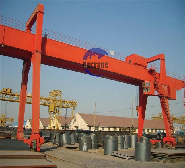 Mg Double Girder Gantry Crane 20 Ton 30 Ton 40 Ton 50 Ton with Hoist