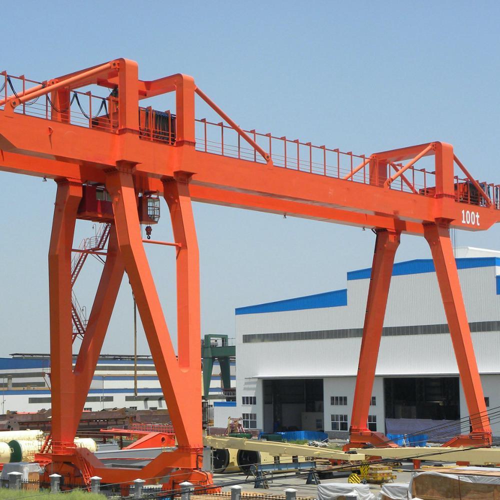 Mg Model Europe Style Double Girder Beam Mobile Gantry Crane for Sale