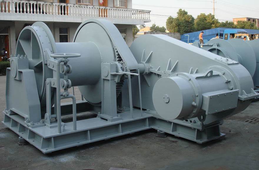 Mooring Hydraulic Marine Winch Anchor 10 Ton 20ton 30ton Heavy Duty Hydraulic Winch for Ship