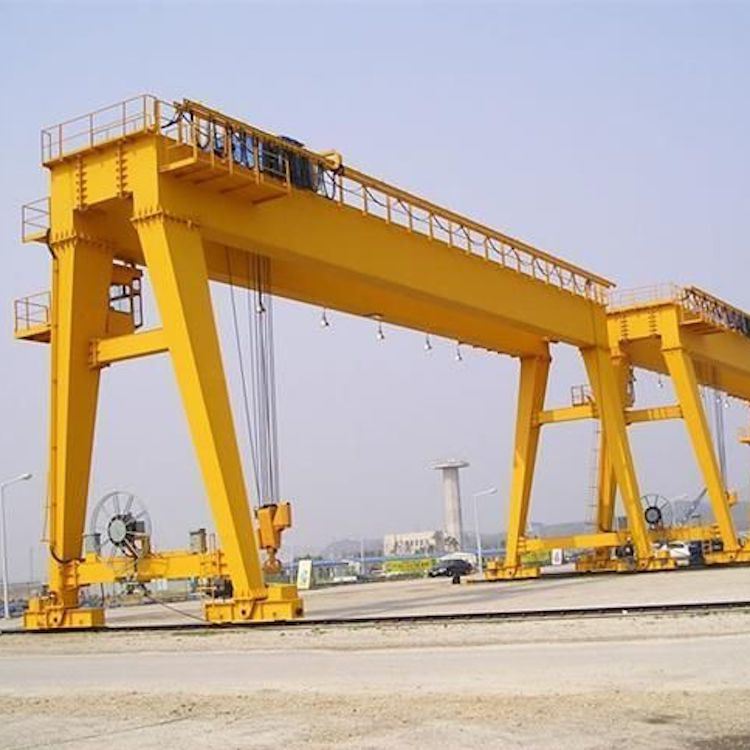 Most Popular Factory Use Motor Driven Lift 100 Ton Gantry Crane with Trolley