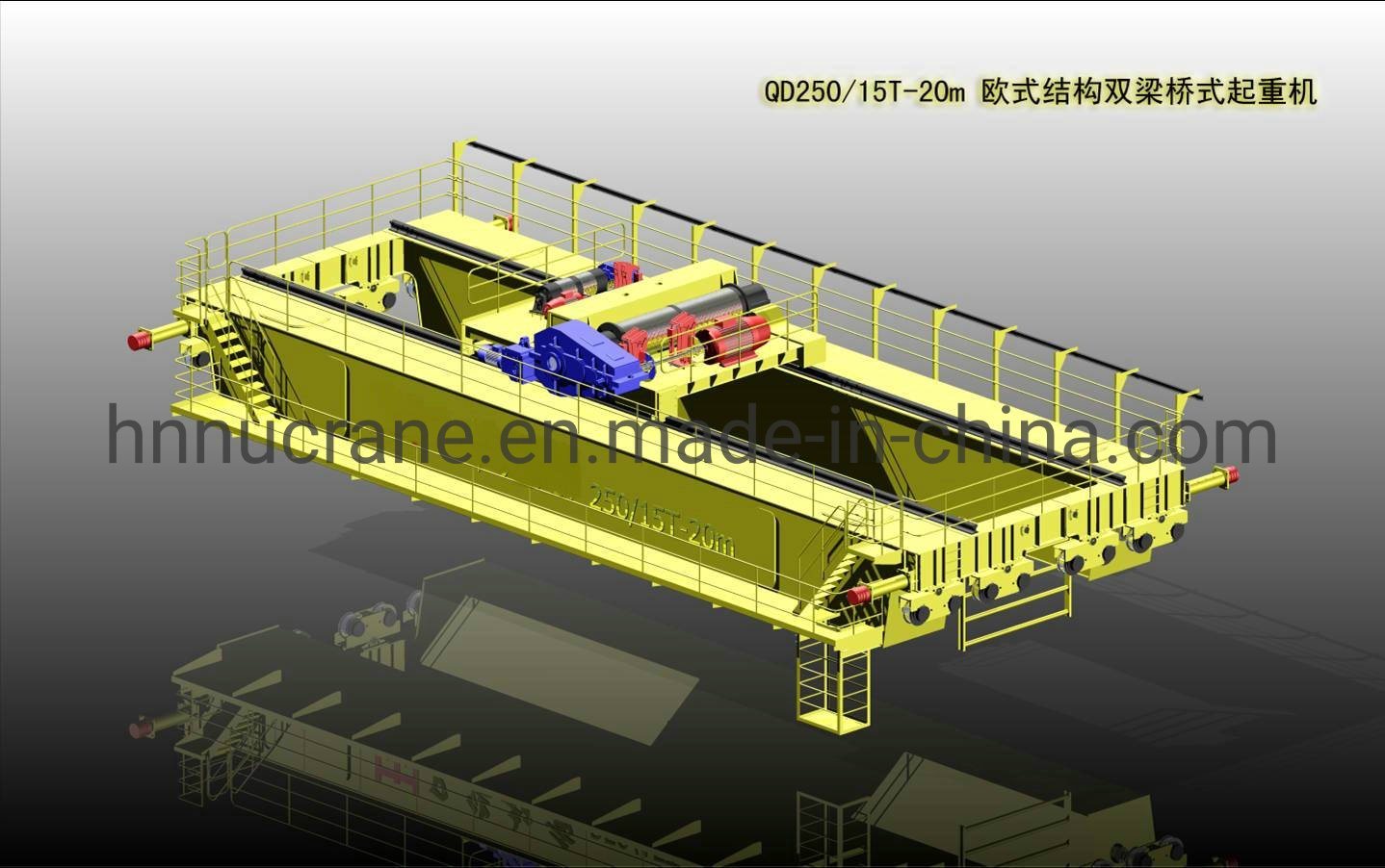 
                Multi Speed Overhead Crane with Frequency Converter
            