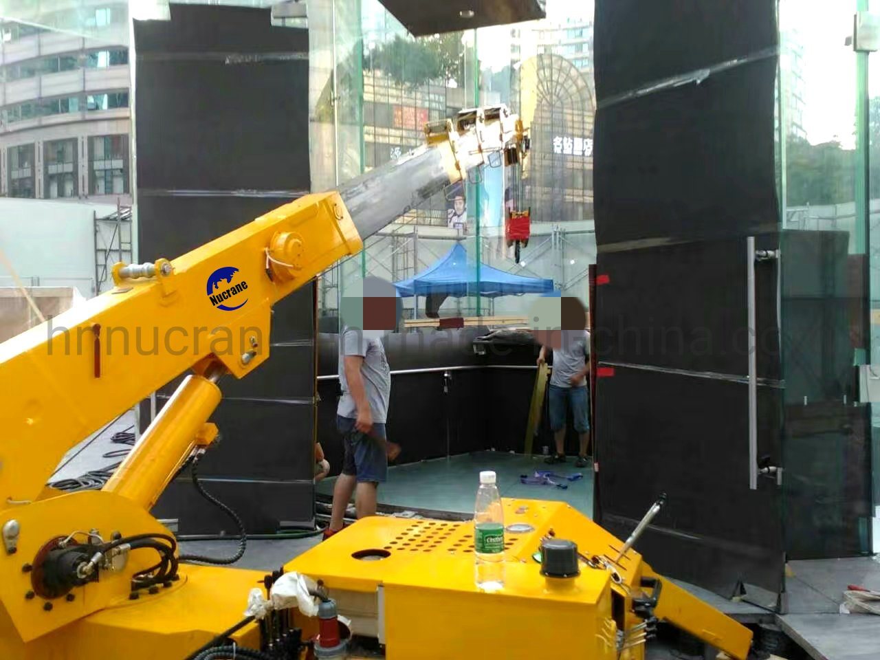 China 
                Nieuwe hydraulische kraan met telescopische lader en directe fabriek
             leverancier