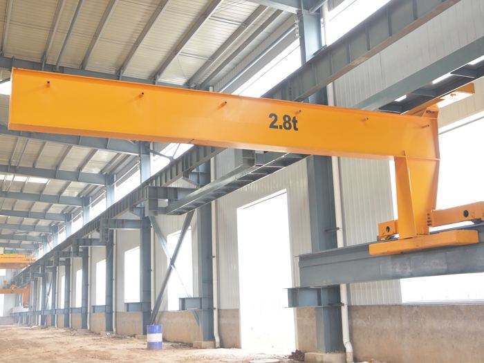 New Type Fixed Slewing Jib Crane with Wirerope Electric Hoist