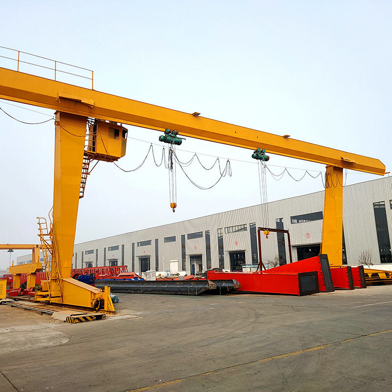 China 
                Afstandsbediening voor buiten 32 ton-gantry-kranen met enkele takel Balk gantry kraan
             te koop