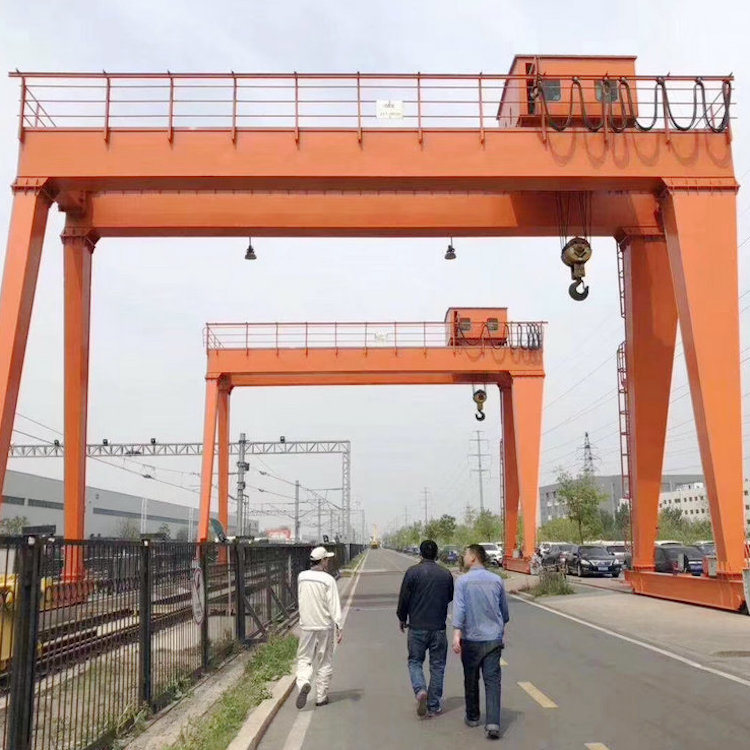 
                Overhead Traveling Double Girder Gantry Cranes with Cantilever
            