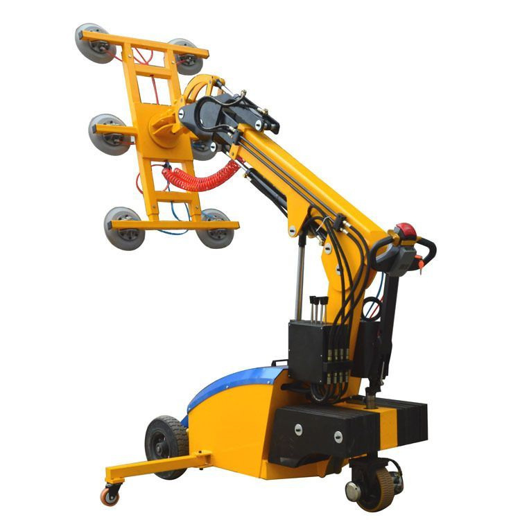 Portable Handling Materials Hydraulic Drive Sucker Lifter