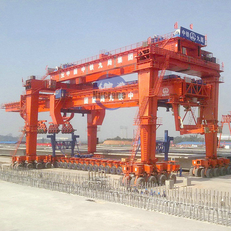 Portable Hydraulic Gantry Crane 100t/Telescopic Booms/Mobile Hydraulic Gantry Crane