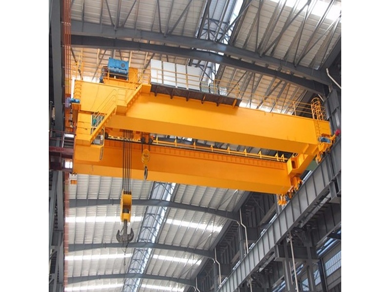 
                Qdy Type 20/8/5 Double Hook Bridge Travelling Crane for Lifting Molten Metal
            