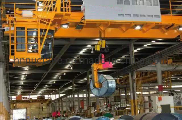 Qdy Type Two Beam Casting Foundry Steel Ladle Lifting Overhead Bridge Crane