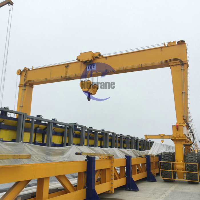 Rail Container Gantry Crane/Hydraulic Gantry Crane 60ton Supplier in China