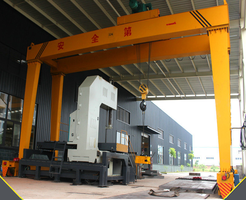 Reasonable Price Double Beam Hook Gantry Crane 40t 11m in China